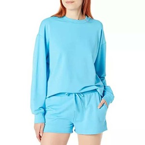 Moda mujer ropa 2025 verano deportes entrenamiento Jogger dos piezas sudaderas conjunto corto Mujer algodón poliéster conjuntos gemelos - Product Image 1