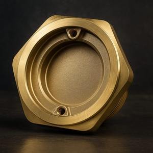 Tête de chauffage par immersion en laiton de haute qualité de qualité supérieure, usinée avec précision, modèle de composant de chauffage industriel durable OEM personnalisable - Product Image 3