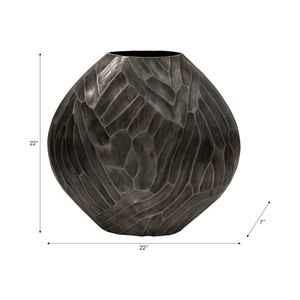 Modern Style Vintage Aluminium <b>Flower</b> Vase <b>Ornament</b> High Polished <b>Flower</b> Vase For Living Room Home Decor - Product Image 3