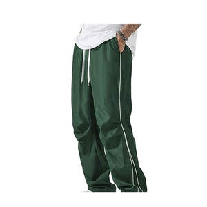 Plus Size <b>Men's</b> Windbreaker Workout Pants Breathable & Stylish Design With Custom Logo <b>Trousers</b> - Product Image 2