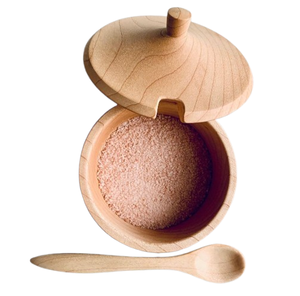 Boîte de rangement d'épices aux herbes organisateur ustensiles de cuisine conception Simple sel poivre en bois cave à sel sucrier utilisation de la cuisine à domicile - Product Image 5