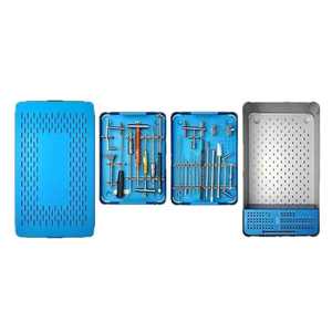 Juego de Instrumentos Quirúrgicos Ortopédicos Manuales Dhs Dcs Plate, Acero Inoxidable de Grado Quirúrgico de Alta Calidad, Autoclavable, para Trauma - Product Image 1