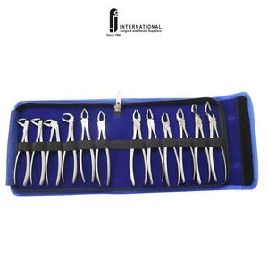 Kit de Fórceps de Extracción Dental de Acero Inoxidable de Alta Calidad, 12 Piezas, Ligero, Reutilizable, Instrumentos Quirúrgicos Manuales para Odontología - Product Image 1