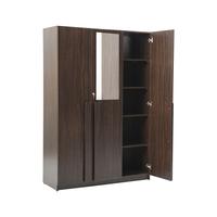 Prix Usine Nouveau Design Armoire Coulissante 2 Portes/ 3 Portes/ 4 Portes avec Miroir pour Chambre