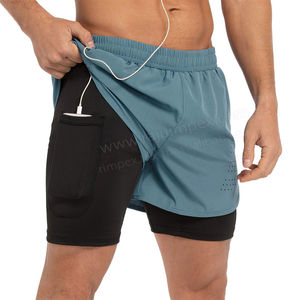 Shorts de Compresión al Por Mayor OEM, Logotipo Personalizado, Tela Premium de Secado Rápido, Ropa de Entrenamiento para Gimnasio, Envío Rápido - Product Image 1