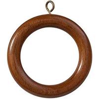 Accessoires modernes et écologiques pour tringles à rideaux doubles en bois sur mesure avec anneaux et œillets dorés colorés