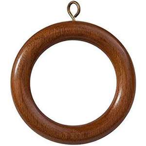 Fabrication d'accessoires de tringle à rideaux en bois avec oeillets et double anneaux de rideau de douche personnalisés en or coloré - Product Image 2