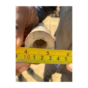 100% bambou naturel poteau droit bâtons de bambou traités durables cannes de bambou jaune traité écologique pour la construction - Product Image 1