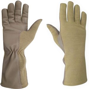 Gant d'opérateur de vol de haute qualité avec NOMEX Summer Flyers Fire Proof Flying Anti Cut Flame Resistant Tactical Aviatoor Gloves - Product Image 3