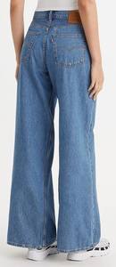 New Arrival <b>High</b> Quality Denim Women's Casual Cargo Pants Wide-Legged <b>High</b>-<b>Rise</b> <b>Jeans</b> Light Wash Knitted Weaving Coated Washable - Product Image 5