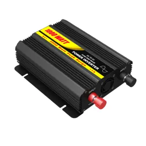 Harus 1000W 300W Inverter Kendaraan Gelombang Sinus Murni Input PI1500 Perlindungan Terbalik DC12V 24V Ke AC 110V atau 220V Inverter Daya Mobil