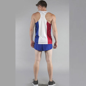 Unique Design Low MOQ Breathable <b>Singlets</b> Custom Made Knitted Wrestling <b>Singlets</b> Cotton Bamboo Fiber <b>Men</b> <b>Singlets</b> Low Price - Product Image 5