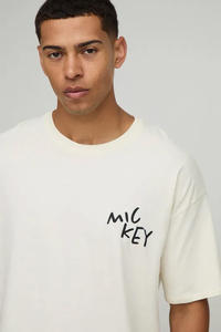 Écran impression numérique hommes 2026 surdimensionné Streetwear T-Shirt 100% coton 200 GSM 240GSM personnalisé Premium couture qualité en gros - Product Image 3