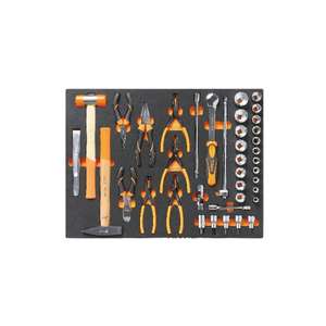 BETA 1/2 ''Bandeja de EVA suave para enchufes Alicates Herramientas de impacto-Juego de herramientas vacías - Product Image 1