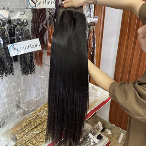 100% Vietnamese Human <b>Hair</b> Bone Straight <b>Hair</b> Extensions,super Double Drawn Donor <b>Hair</b> Vietnam Bone Straight Bundles - Product Image 1