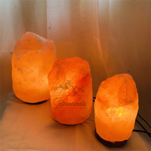 Lámpara de Sal del Himalaya Pura de 1-2 kg con Luz Eléctrica Brillante, Hecha a Mano, de Alta Calidad, Feng Shui para Decoración del Hogar y Estudios de Yoga - Product Image 6