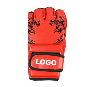 2025 OEM Low Price High Quality Leather <b>PVC</b> MMA <b>Gloves</b> Boxing Training Wear MMA <b>Gloves</b> Best Quality - Product Image 4