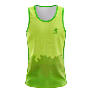 Uniforme de Atletismo para Hombre con Contraste de Color, Tela de Poliéster Suave, Uniforme Deportivo de Atletismo al Por Mayor - Product Image 3