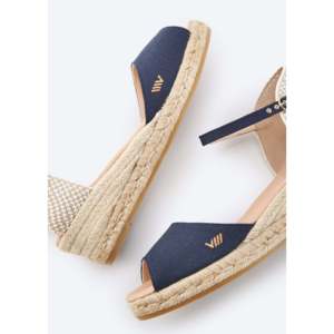 Sandali con zeppa in tela espadrillas Cavall - Product Image 2