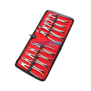 Pinces chirurgicales pour EXTRACTION de dents, ensemble de pinces chirurgicales, pour EXTRACTION des dents, supérieures, antérieures, pièces - Product Image 6