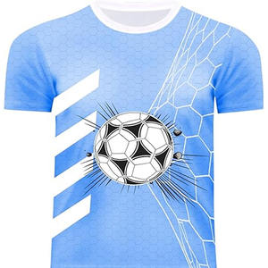 Conjunto de uniforme de fútbol infantil con logotipo personalizado de alta calidad, ropa deportiva nueva con Jersey y pantalones cortos de alta calidad, servicio OEM - Product Image 2