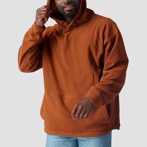 2024 nueva llegada hombres bordado gota hombro invierno pulóver Sudadera con capucha - Product Image 5
