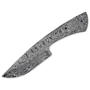 Couteau JEXMOO personnalisé fait à la main en acier Damas, lame vierge multifonctionnelle à motif goutte de pluie, avec un cadeau parfait, couteau pour usage extérieur - Product Image 3