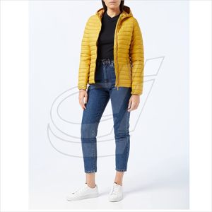 Chaqueta con capucha para hombre y mujer, chaqueta acolchada de manga larga con cremallera plateada, azul marino, abrigo de moda, regalo para adultos, S/M/L/XL/XXL - Product Image 6