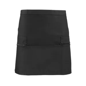 Delantal de cintura personalizado con bolsillo con cremallera para merchandising - Product Image 2
