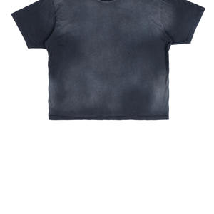 Nouveau T-shirt personnalisé à simple couture 100% Coton, coupe oversize, vintage, délavé à la pierre, effet soleil, vieilli, teint en pièce, vierge - Product Image 4