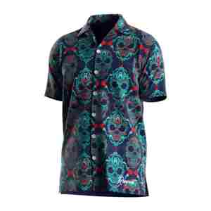 เสื้อเชิ้ตผู้ชายดีไซน์ใหม่ โพลีเอสเตอร์ พิมพ์ลายแบบซับลิเมชั่น ขายส่งจากโรงงาน - Product Image 1