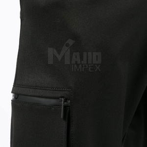 กางเกงคาร์โก้ผู้ชายขายส่ง MOQ ต่ำ แห้งเร็ว ระบายอากาศได้ดี ผ้าแคนวาสผสมคอตตอน/โพลีเอสเตอร์ เอวยางยืด รับทำโลโก้ตามสั่ง - Product Image 6