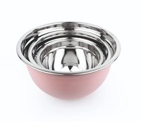 Tazón para Mezclar de Acero Inoxidable de Alta Calidad, Diseño Alemán, Ligero, Resistente, Apto para Alimentos, No Tóxico, Personalizado, 10L+, Apto para Lavavajillas