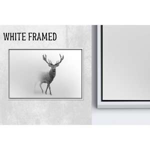 Affiche sur toile Loft : impression artistique décorative avec rennes pour la maison, 1P Whiteframedcanvas - Product Image 1