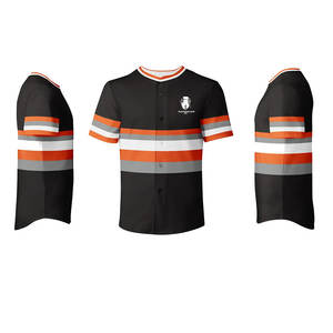 Camiseta de Béisbol Moderna, Transpirable, de Secado Rápido, con Bordado Personalizado, 100% Poliéster, Precio de Fábrica 2025 - Product Image 5