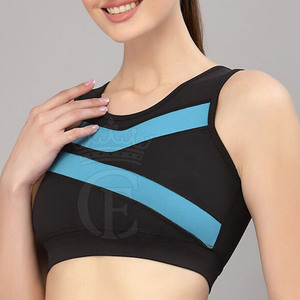 Soutien-gorge de sport sans fil ajustable Soutien-gorge de sport léger à dos croisé Soutien-gorge de sport respirant à soutien élevé - Product Image 2