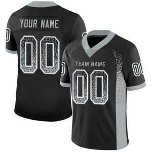 Camisetas de fútbol americano de talla grande personalizables sublimadas, manga corta, antibacteriano, absorbe la humedad, transpirable, Anti-UV - Product Image 6