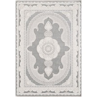 Weicher Türkischer Maschinengefertigter Teppich Klassisches Muster Wohnbereich-Teppich mit Zeitgenössischem Look für Zuhause