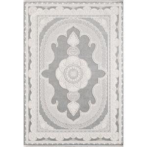 Tapis turc fait à la machine au toucher doux, motif classique, tapis de salon avec vue contemporaine pour la maison - Product Image 1