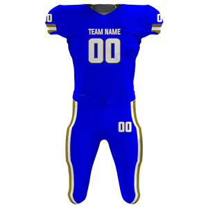 Maillot de football américain OEM nouveau design avec des caractéristiques respirantes uniforme d'entraînement à manches courtes à bas prix - Product Image 3