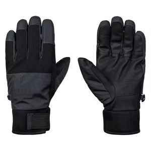 Guantes de Invierno para Esquí y Snowboard, Impermeables, de Cuero, Resistentes al Viento, con Diseño de Agarre Cálido, Protección contra el Frío - Product Image 1