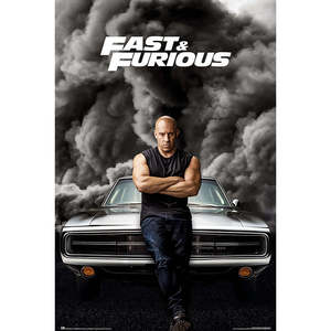 Vin Diesel in the Fast & Furious 9 <b>Poster</b> Design Iconic Image From the Movie - Product Image 1