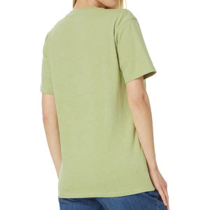 El mejor Material de las mujeres Slim Fitness O-cuello Camisetas Ligero Casual Streetwear Personalizado Precio al por mayor - Product Image 5