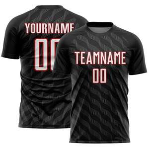 Camiseta de Fútbol Personalizada con Nombre y Número, Uniforme de Fútbol Unisex, Hecha de Tela Inteligente de Spandex/Poliéster, Duradera, de Secado Rápido y Transpirable - Product Image 6