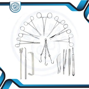 Kit de disección para estudiantes de biología anatómica, 24 Uds., instrumentos quirúrgicos de acero inoxidable, estudiantes de medicina, certificado CE ISO 13485 - Product Image 4