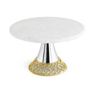 Soporte de metal para pasteles, duradero y elegante para exhibir pasteles en fiestas, eventos y decoración del hogar - Product Image 3