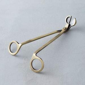 Handmade brass candle wick trimmer perfect home decor gift for candle lovers elegant stylish tool accessory - Product Image 5