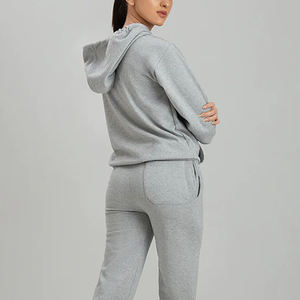 Conjunto de chándal de lana con estilo para mujer hecho a medida, último diseño, chándales de invierno para mujer, conjunto de chándal de algodón 100% para mujer - Product Image 5