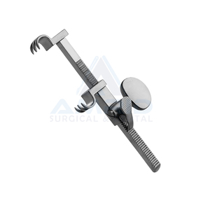 Nouveau Top Qualité Bailey Rib Contractor En Acier Inoxydable Cardiovasculaire Adulte Taille Rib Retractor 16cm - Product Image 5