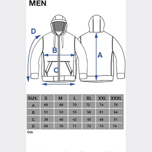 เสื้อฮู้ดดี้ผู้ชายผ้าพรีเมียมสั่งทำพิเศษ ผ้าคอตตอนหนานุ่ม ทรงพอดีตัว มีกระเป๋าหน้าขนาดใหญ่ เหมาะสำหรับแฟชั่นประจำวัน - Product Image 6